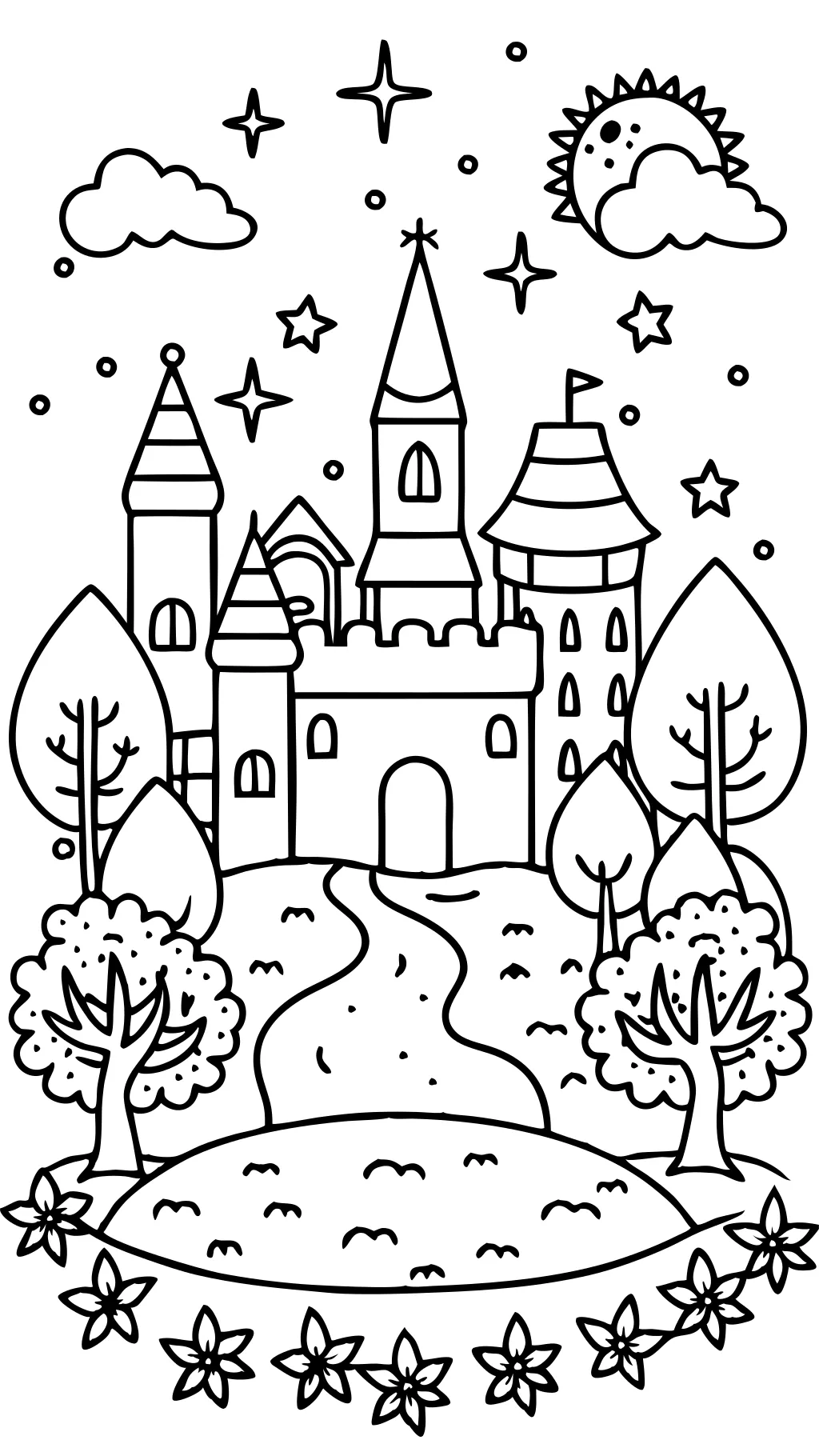 fairy tale coloring pages